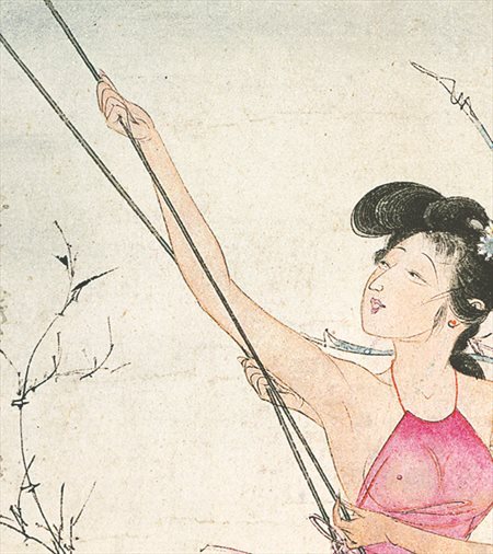 碌曲县-胡也佛的仕女画和最知名的金瓶梅秘戏图
